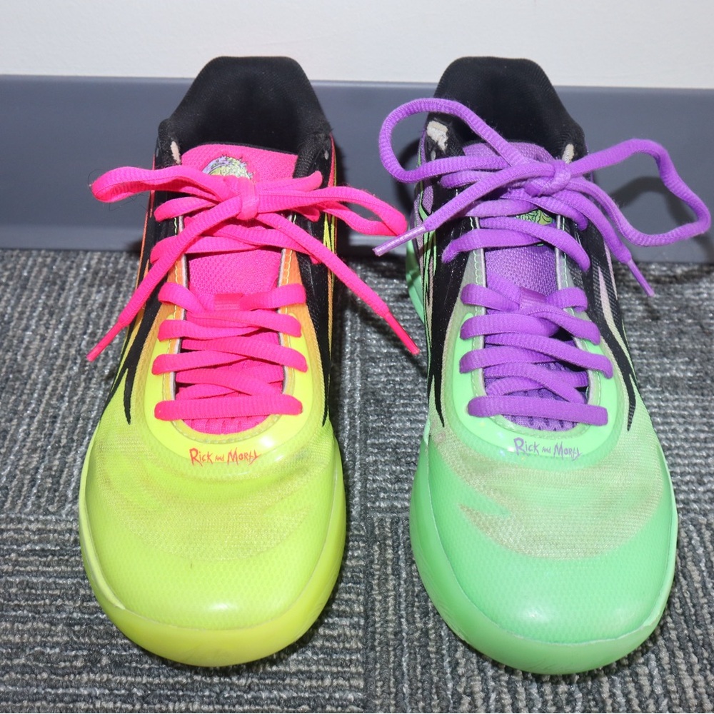 RARE Puma x Rick and Morty MB.02 "Adventures" sneaker